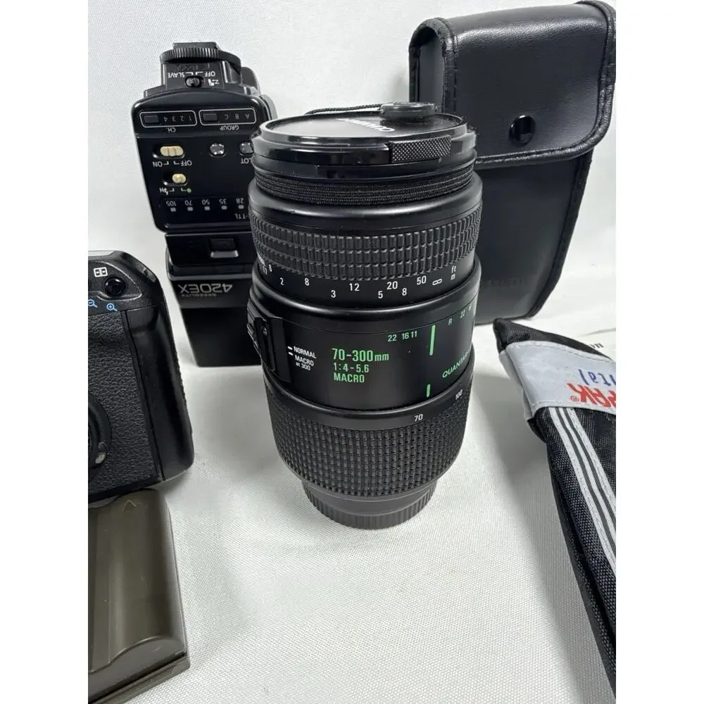 Canon EOS 50D DSLR Camera Bundle + 50mm f/1.8 Lens + Flash + 70-300mm